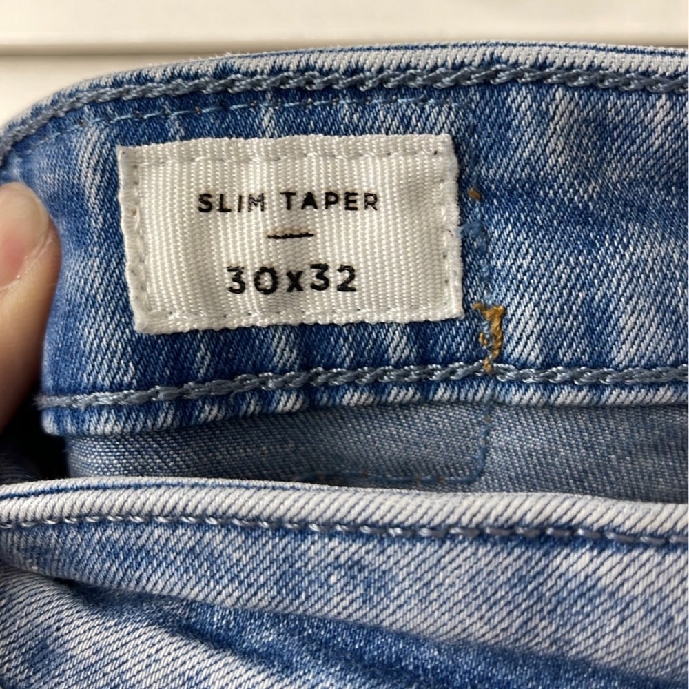 EUC PacSun Blue Jeans (Slim Taper 30x32) - Picture 4 of 8